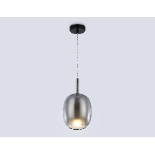 Подвесной светильник Ambrella light LH11123 BK/WH/SM черный/белый/дымчатый E27 max 60W D175*310