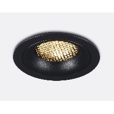 Светильник встраиваемый Ambrella light TN102724 BK черный GU5.3 92*92*23