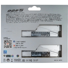 Оперативная память Patriot Viper Xtreme 5, DDR5, 32Gb (2x16GB), 6000MHz, CL30, DIMM, с радиаторами, RGb, серебристый