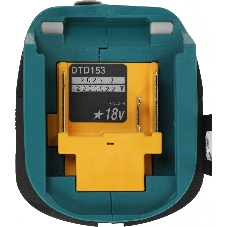 Дрель-шуруповерт Makita DTD153ZJ, 18 В, 0 Ач, 170 Нм, бесщеточный, ударный