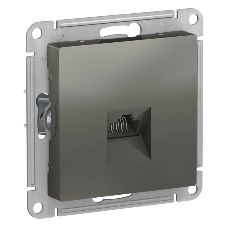 Розетка компьютерная RJ45, механизм ATN000983 Schneider Electric Сталь