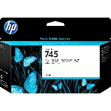Картридж струйный HP 745 с чернилами фотографического черного цвета для принтеров Designjet, 130 мл