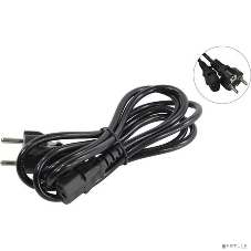 Кабель питания ExeGate Power PC-1,8P (Евровилка Schuko->С13) VDE-250V-3*0.75-CU, 10A, черный, 1.8м