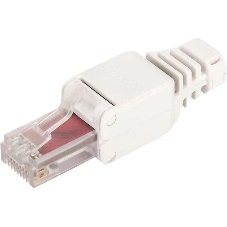 Коннектор Lanmaster LAN-TMP-S6A полевой RJ45 кат.6A STP бел. (упак.:1шт)