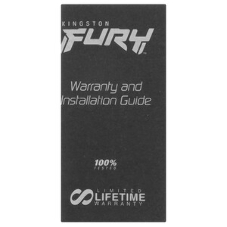 Оперативная память Kingston Fury Beast, DDR5, 16Gb (1x16 GB), 6000 MHz, CL30, радиатор, RGB, белый