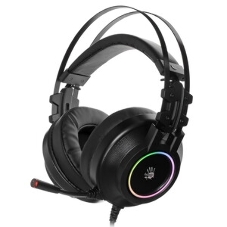 Гарнитура Bloody G528C чёрный, проводная, подсветка