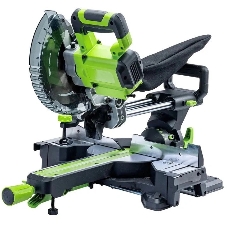 Торцовочная пила аккумуляторная GreenWorks GD24MS216, 24V, б/щ, c 1х5 АКБ Ач и ЗУ (1501707UG)