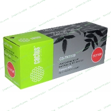 Картридж лазерный Cactus CS-TK1100 черный (2100 стр.) для Kyocera Mita FS-1110/1024MFP/1124MFP
