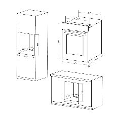 Шкаф духовой электрический Maunfeld EOEM516B, встраиваемый