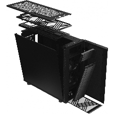 Корпус Fractal Design DEFINE 7 XL BLACK/full tower/E-ATX, EE-ATX, SSI-CEB, SSI-EEB/3x140mm fans inc./FD-C-DEF7X-01