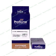 Картридж струйный ProfiLine PL-PFI-107MBK для принтеров Canon IPF670/IPF680/IPF685/IPF770/IPF780/IPF785 с чернилами Matte Black
