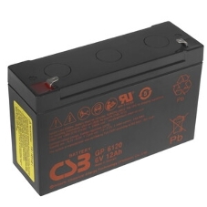 Батарея CSB GP 6120 (6V 12Ah)