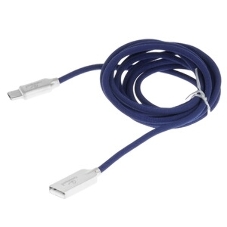 Кабель USB2.0 Cablexpert CC-P-mUSB02Bl-1.8M, AM/microB, серия Platinum, длина 1.8м, синий, блистер