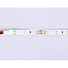 Светодиодная лента GS1001 2835 60Led/ 4.8W m/ 12V IP20 3000K/ 5000*8*1.2mm (2 конт.)