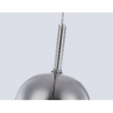 Подвесной светильник Ambrella light LH11123 BK/WH/SM черный/белый/дымчатый E27 max 60W D175*310