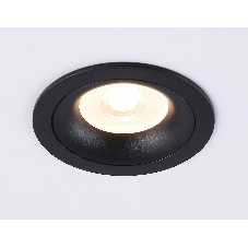 Светильник встраиваемый Ambrella light TN102724 BK черный GU5.3 92*92*23