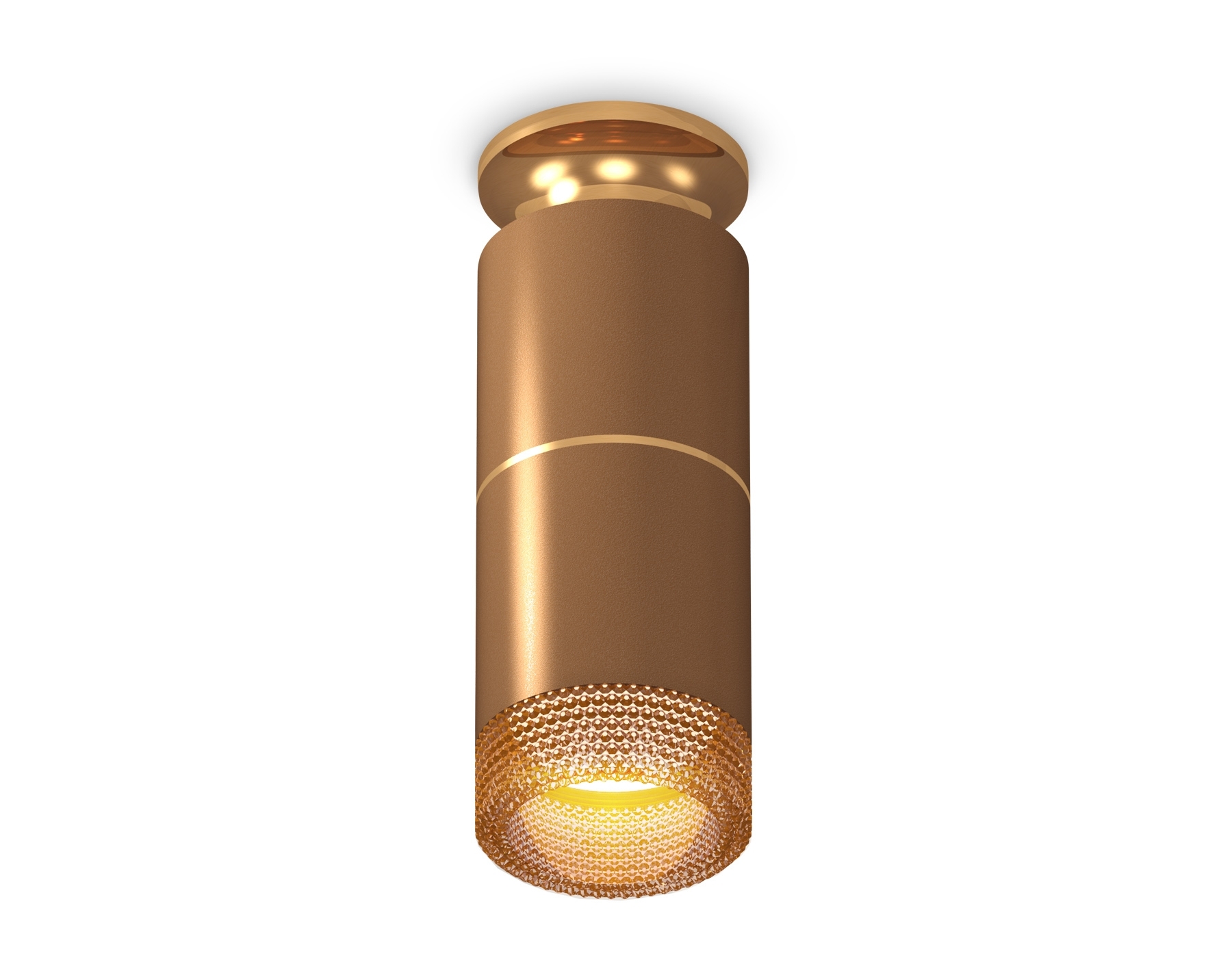 Светильник Ambrella Light XS6304191 SCF/PYG/CF кофе песок/золото желтое полированное/кофе MR16 GU5.3