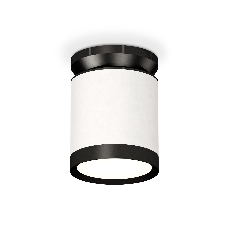 Светильник Ambrella Light XS8141020 SWH/PBK белый песок/черный полированный GX53 (N8902, C8141, N8113)