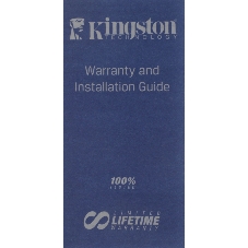 Оперативная память Kingston ValueRAM, DDR5, 8GB (1x8GB), 5600MHz, CL46, DIMM