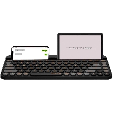 Клавиатура беспроводная A4Tech Fstyler FBK30 черный/серый USB BT/Radio slim Multimedia