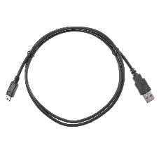 Кабель USB 2.0 A-->mini-B 5P (1м) черный TELECOM/VCOM TC6911BK-1.0M