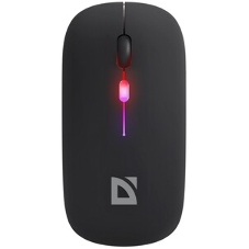 Мышь беспроводная Defender Coda MB-261 черный, 1600 dpi, радиоканал, Bluetooth, USB, кнопки - 4