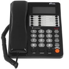 Телефон проводной Ritmix RT-495 белый