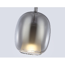 Подвесной светильник Ambrella light LH11123 BK/WH/SM черный/белый/дымчатый E27 max 60W D175*310