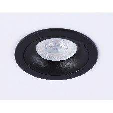 Светильник встраиваемый Ambrella light TN102724 BK черный GU5.3 92*92*23