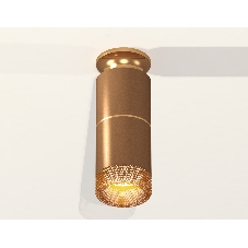 Светильник Ambrella Light XS6304191 SCF/PYG/CF кофе песок/золото желтое полированное/кофе MR16 GU5.3
