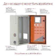 Щит монтажный ЩМП 400х400х200мм STE