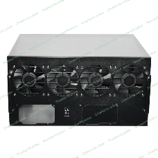 Корпус для майнинга ExeGate EX270771RUS Pro 8-430 (без БП, 2хUSB, 4хfan 120мм, места под: 8 видеокарт, 2 БП)