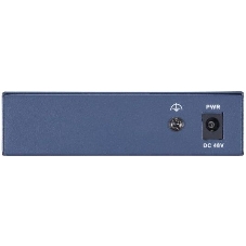 Коммутатор Hikvision DS-3E0505P-E, 4×1 Гбит/с PoE+ + 1×1 Гбит/с, неуправляемый