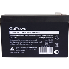 Аккумулятор свинцово-кислотный GoPower LA-1290 12V 9Ah (1/5)