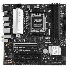 Материнская плата ASUS PRIME B650M-A WIFI II, AM5, AMD B650, 4xDDR5, 4xSATA, 2xM.2, 1xPCI-E 4.0 x16, 2xPCI-E 4.0 x1, 1xHDMI, 1xDP, 1xVGA, 1x 2.5Gb LAN, 2xUSB-A 3.2 Gen 2, 2xUSB-A 3.2 Gen 1, 4xUSB-A 2.0, 3x3.5 мм, 7.1, Micro-ATX
