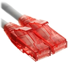 Патч-корд Hyperline U/UTP, Cat.5e, LSZH, 10 м, серый 