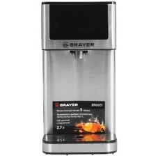 Термопот BRAYER BR6001 2.7 л, 2600 Вт, серебристый