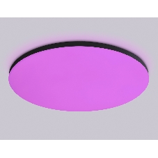 Умный светодиодный светильник FZ2006 BK черный IP54 30W 3000K-6500K+RGB Wi-Fi Алиса/Tuya/Smart Home/Alexa D450*60 (ПДУ ИК)