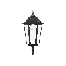 Светильник Ambrella light ST2029 BK/CL черный/прозрачный IP54 E27 max 40W D150*780