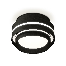 Светильник Ambrella Light XS8414004 SBK/FR черный песок/белый матовый GX53 (C8414, N8478)