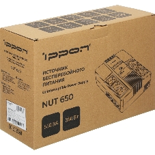 Источник бесперебойного питания Ippon NUT 650 / 650 ВА / 360 Вт / 6 x CEE 7 (евророзетка)