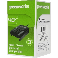 Зарядное устройство GreenWorks G40UCM2M, 40V, 2A (2946507)