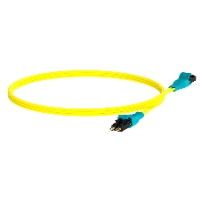 Патч-корд Panduit F92ELQ1Q1SNM003 2x9/125 OS1/OS2 LC push-pull-LC push-pull 3м LSZH желтый