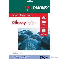 Фотобумага Lomond односторонная глянцевая 170 г/м2 A4/50л.