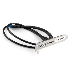 Планка портов в корпус Type-C ExeGate BrctUSB3-1C (USB 3.2 Gen1 20pin (IDC 20pin F) --> USB 3.2 Gen1 Type-Cf, кабель 30 см)