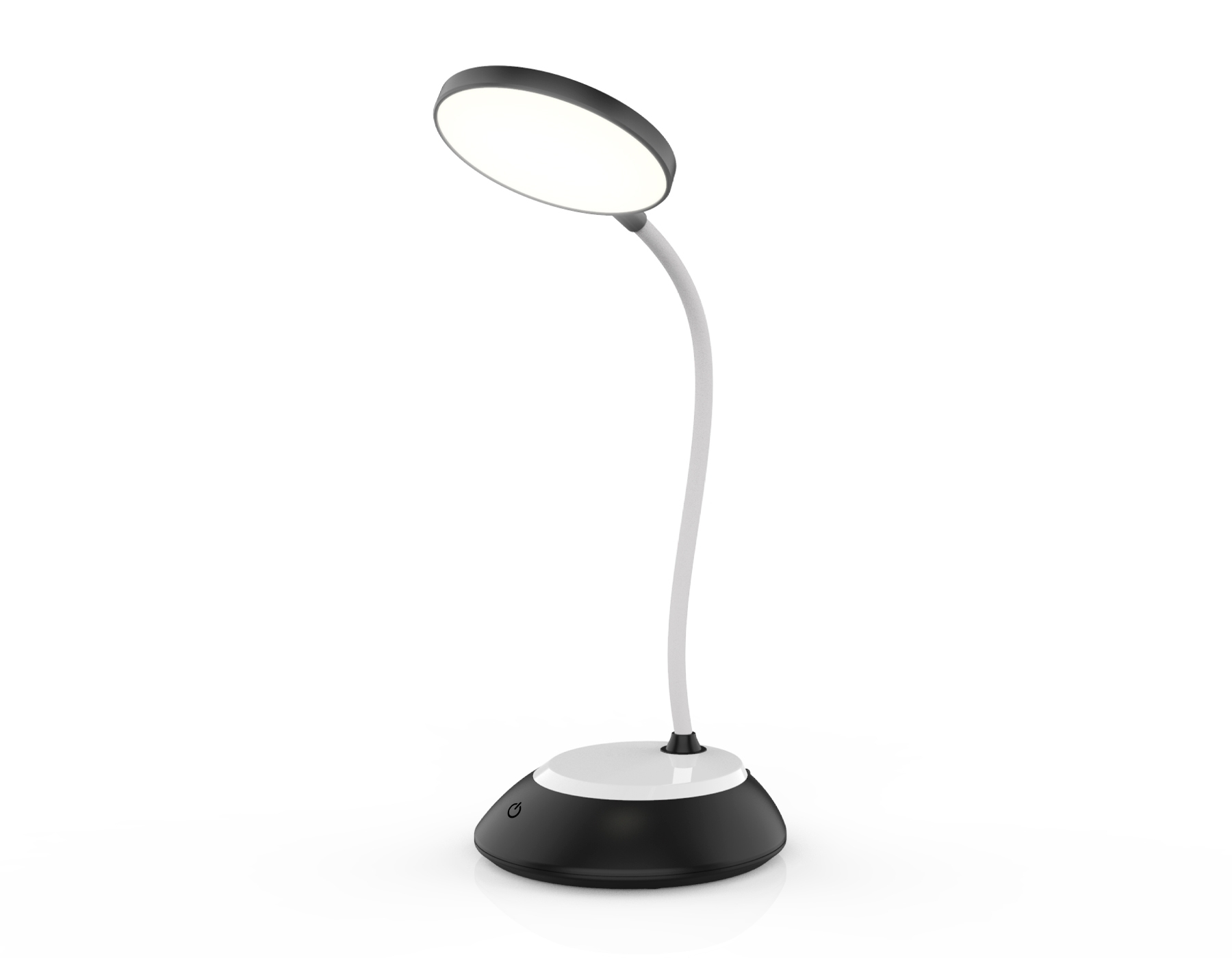 Светодиодная настольная лампа Ambrella light DE601 BK/WH черный/белый LED 2800-6500K 5W