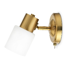 Светильник Ambrella light TR3967 BS/FR латунь/белый матовый E27 max 40W 140*80*194