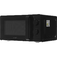 Микроволновая печь Vitek VT-MW0920 черный, 20 л, 700 Вт, переключатели — поворотный механизм