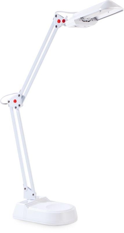 Светильник Camelion KD-017A C01 kd-017a с01 белый настольный в к-те база+струбцина 230v 11w