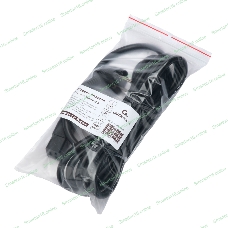 Кабель питания Cablexpert PC-S22-C19-2.5-3M, Schuko-C19, 3x2.5мм2, 16A, с заземлением, медь, 3м, черный, пакет